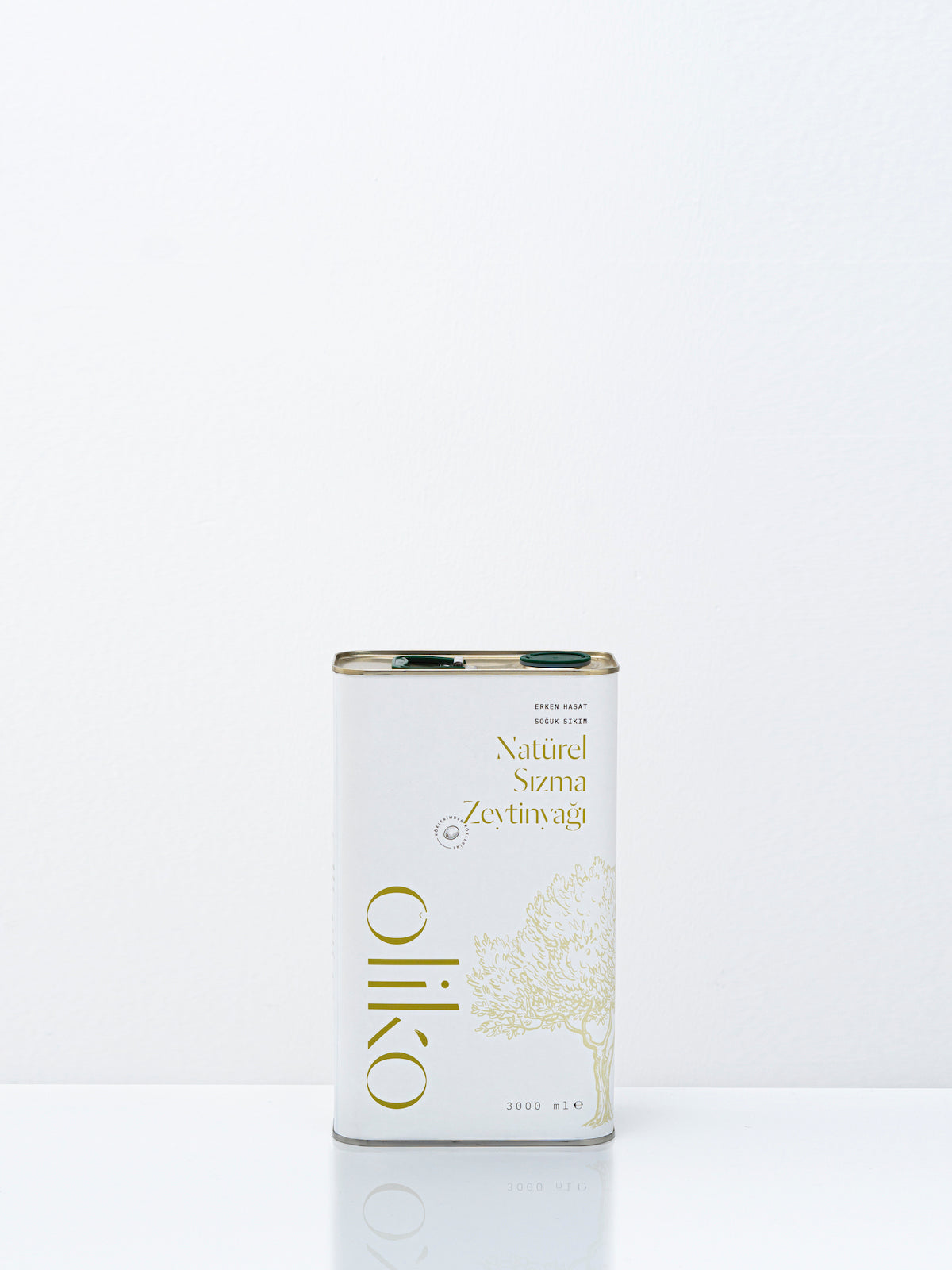 Oliko Erken Hasat Soğuk Sıkım Natürel Sızma Zeytinyağı 3000 ml