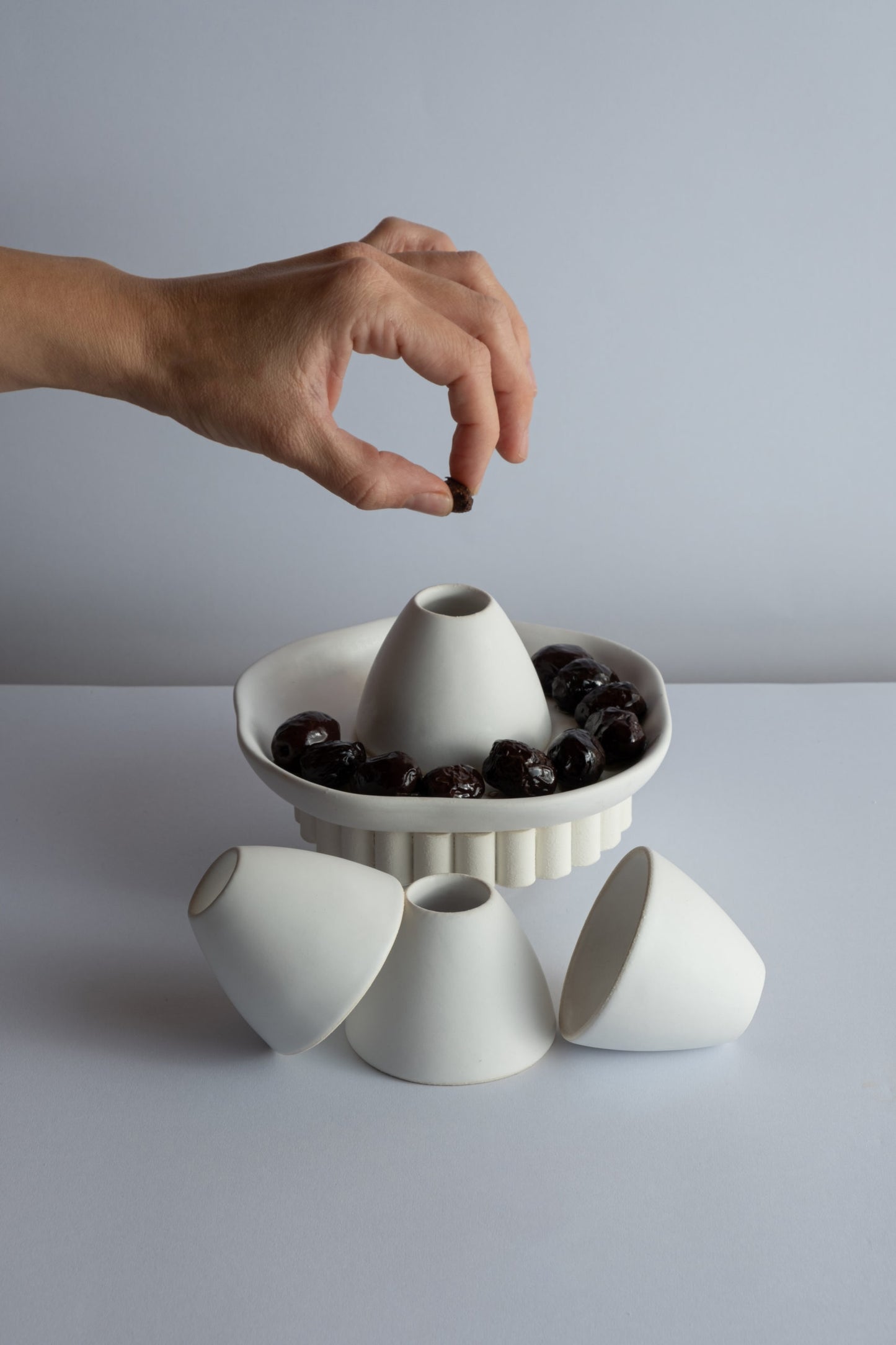 Oliko Porselen Zeytin Tabağı